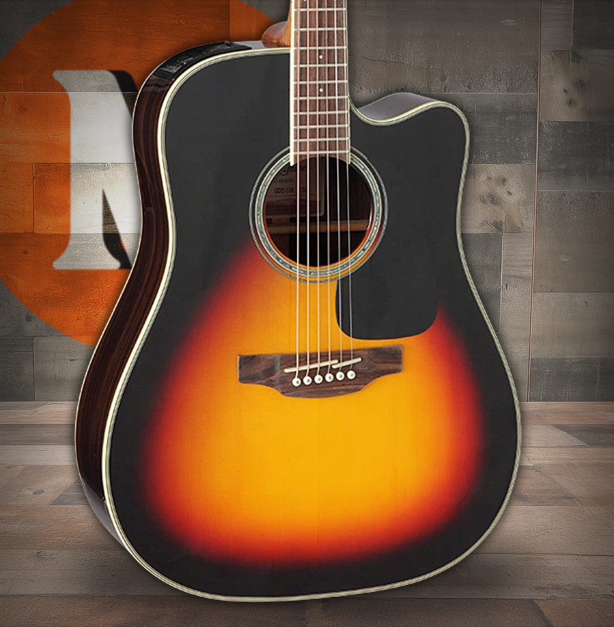 Takamine GD51CE - Gloss Brown Sunburst (TAKGD51CEBSB)