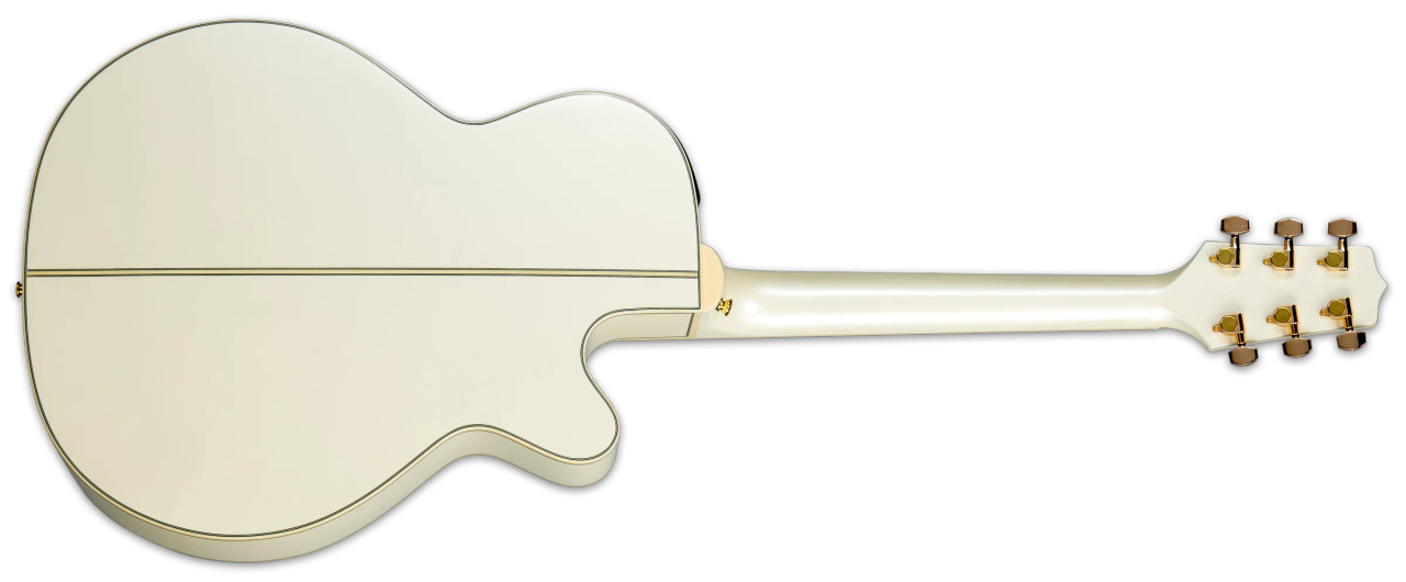 Takamine GN37CE LH - Pearl White w/ Gig Bag (TAKGN37CELHPW) | Musician Madness