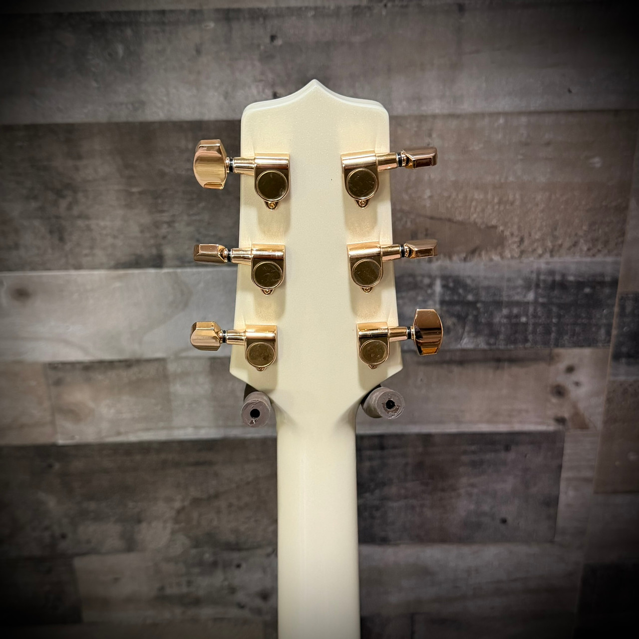 Takamine GN37CE Acoustic Electric Guitar - Pearl White w/ Gig Bag (TAKGN37CEPW)