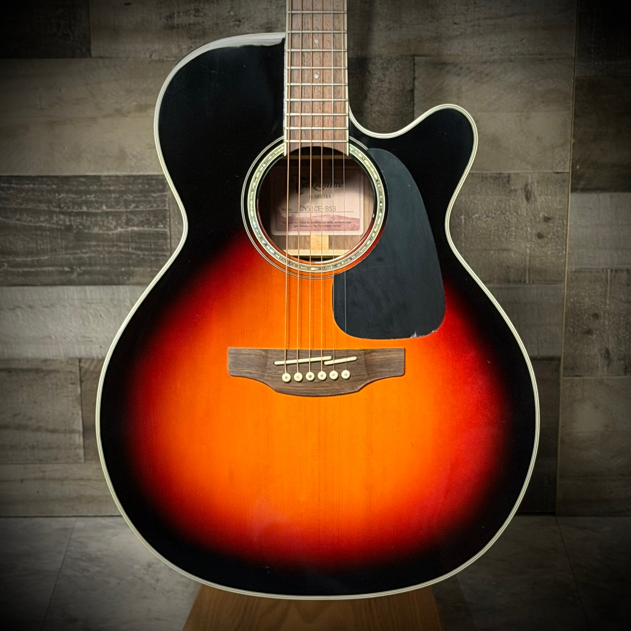 Takamine GN51CE Acoustic Electric Guitar - Gloss Brown Sunburst (TAKGN51CEBSB) | Musician Madness