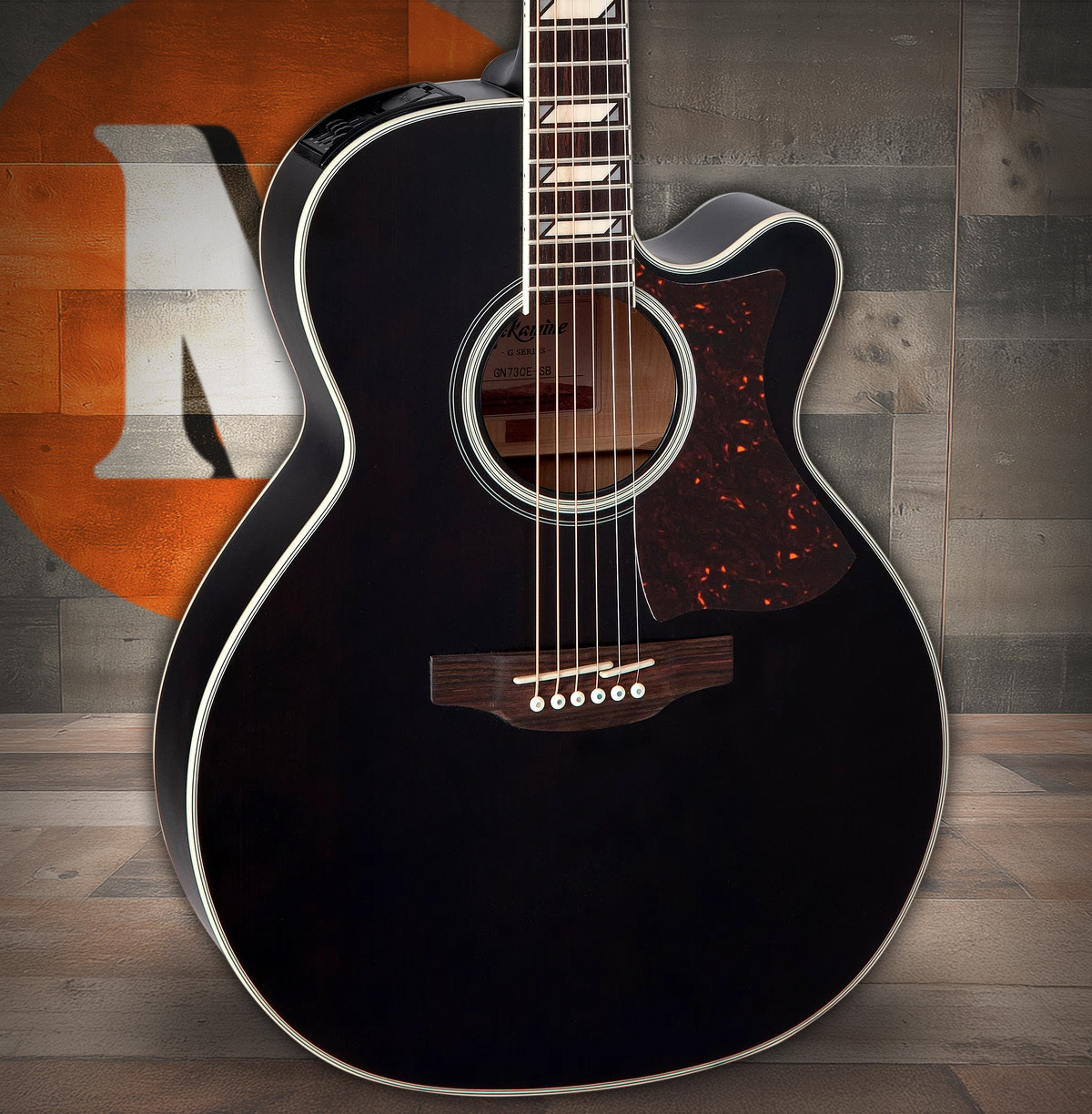 Takamine GN73CE - Satin Black (TAKGN73CESB)