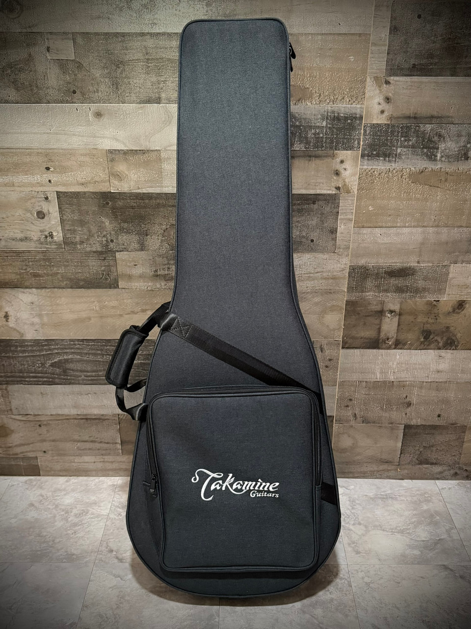 Takamine EF341DXLH Left Hand Acoustic Guitar - Gloss Black w/ Semi-Hard Case (JTAKEF341DXLH)