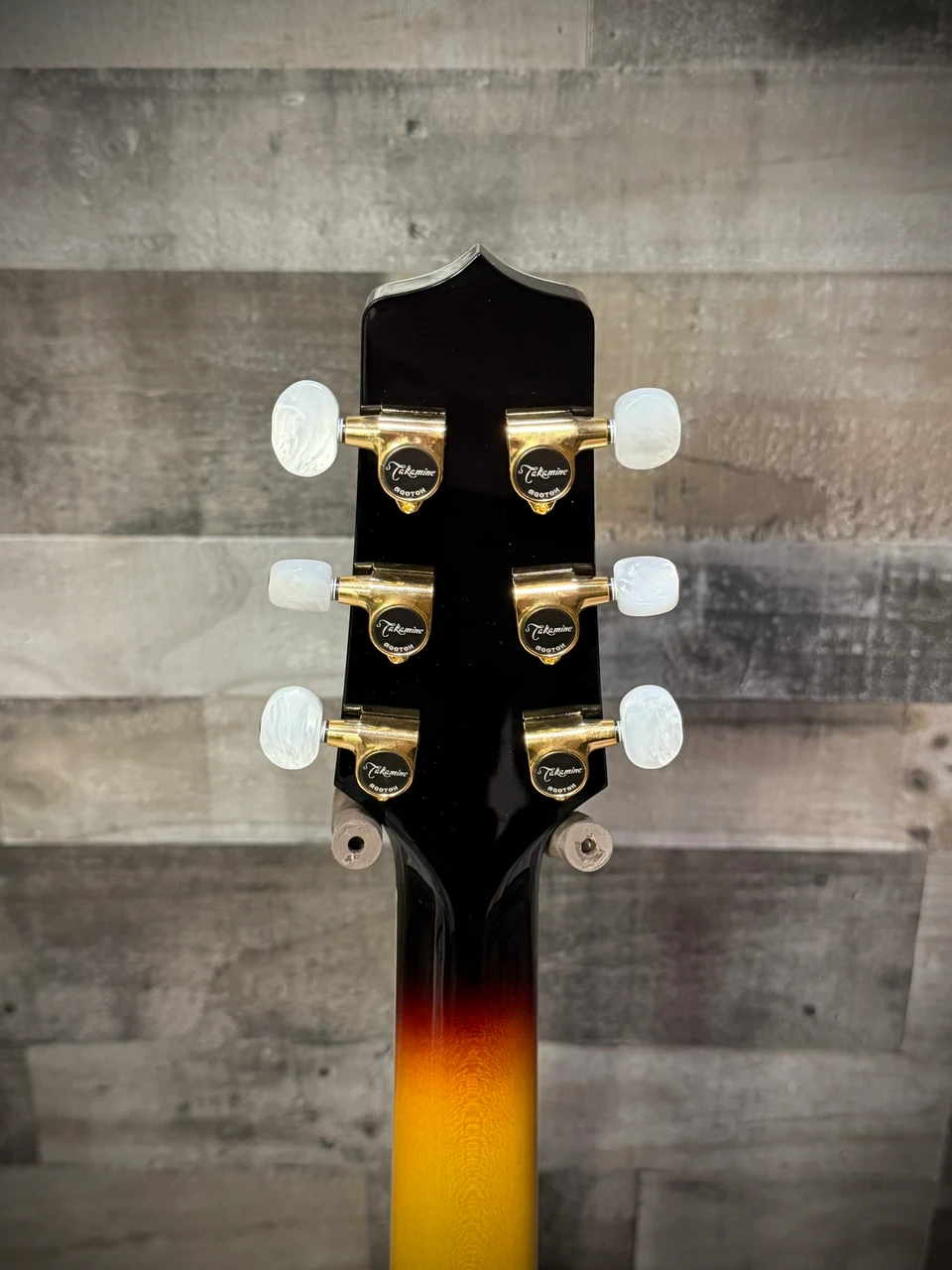 Takamine EF450C TT Acoustic-Electric Guitar - Gloss Brown Sunburst with Semi-Hard Case (JTAKEF450CTTBSB) | Musician Madness