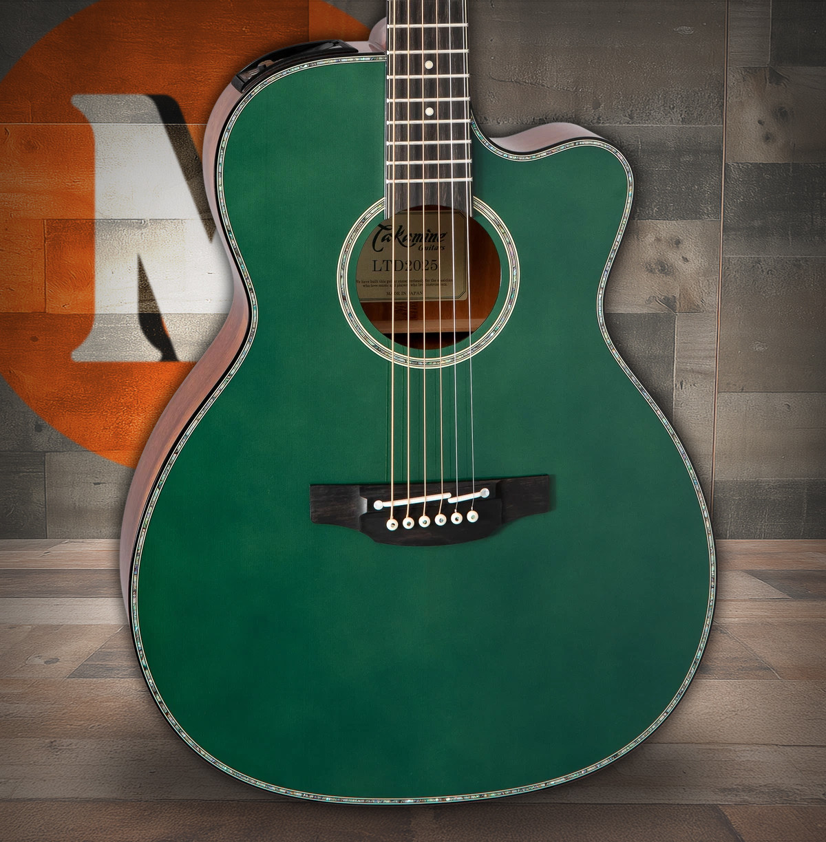 Takamine LTD2025 - Gloss Antique Evergreen w/ Semi-Hard Case (JTAKLTD2025)