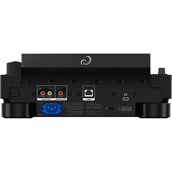 AlphaTheta CDJ-3000X Professional DJ Media Player - Black (CDJ-3000X) | Musician Madness