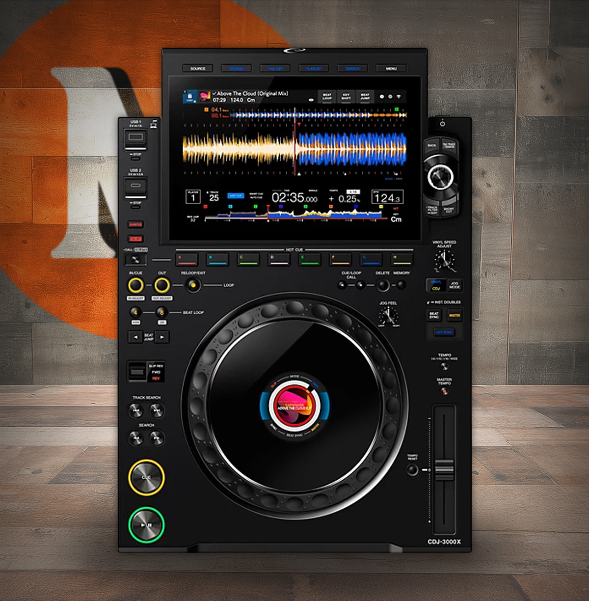 AlphaTheta CDJ-3000X Professional DJ Media Player - Black (CDJ-3000X) | Musician Madness