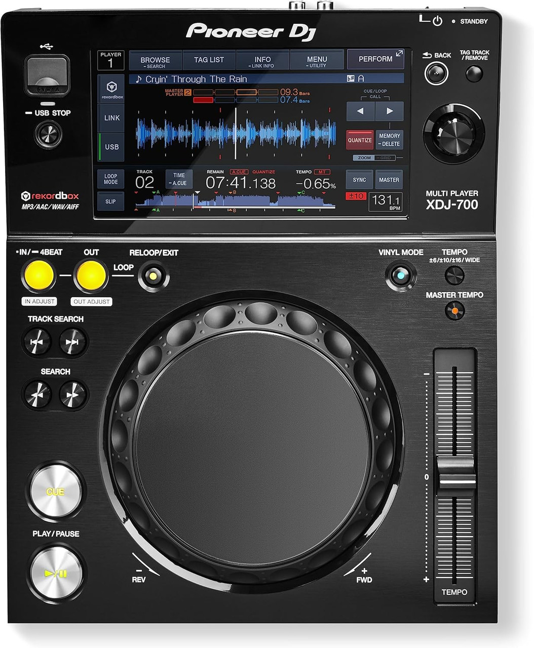 Pioneer DJ XDJ-700 Compact Digital Player (XDJ-700) | Musician Madness