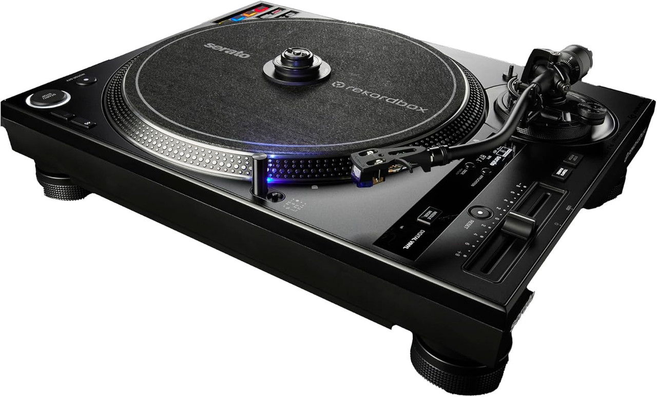 Pioneer DJ PLX-CRSS12 Direct Drive Turntable with DVS Control - Black (PLX-CRSS12)