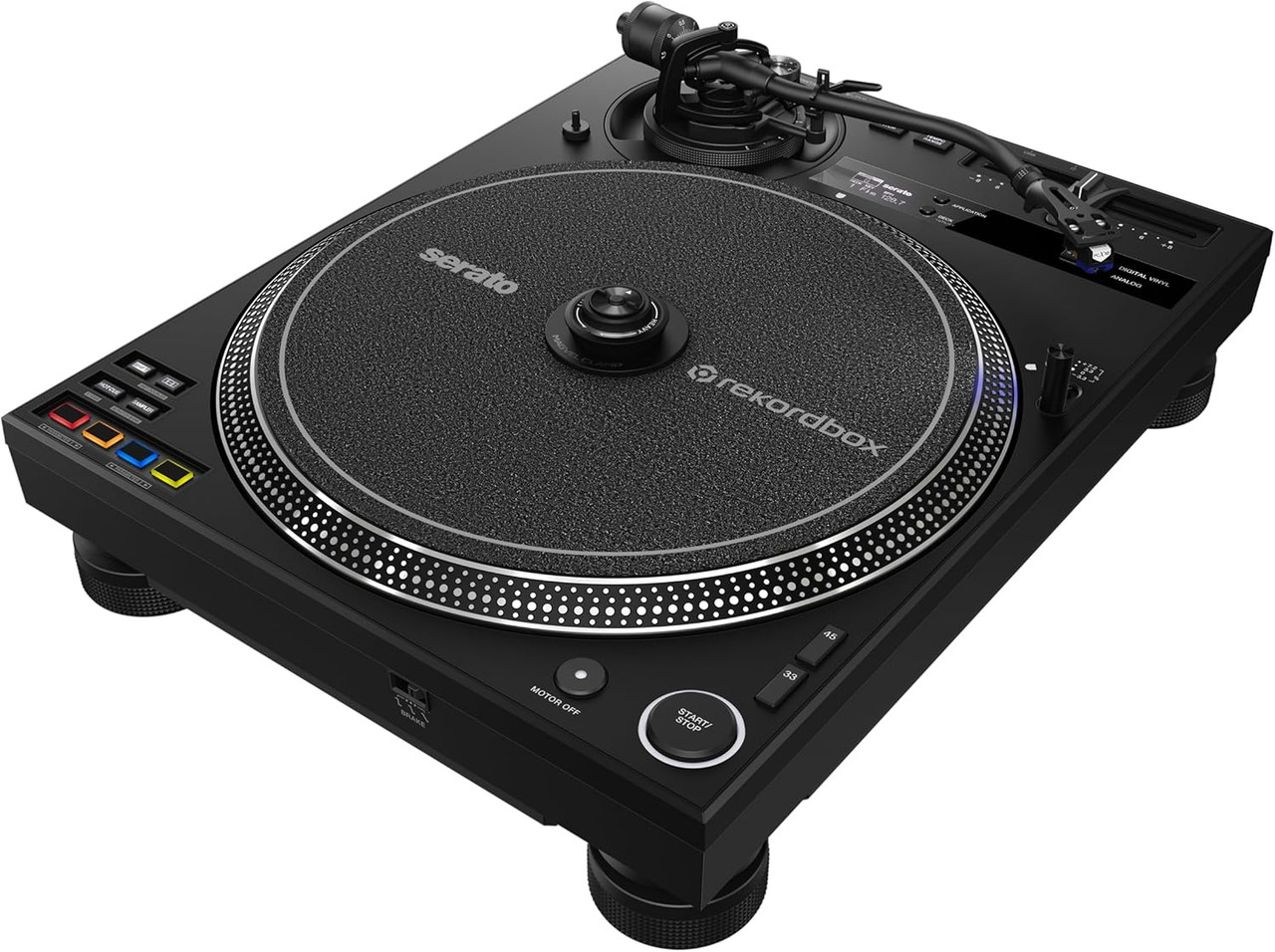 Pioneer DJ PLX-CRSS12 Direct Drive Turntable with DVS Control - Black (PLX-CRSS12) | Musician Madness