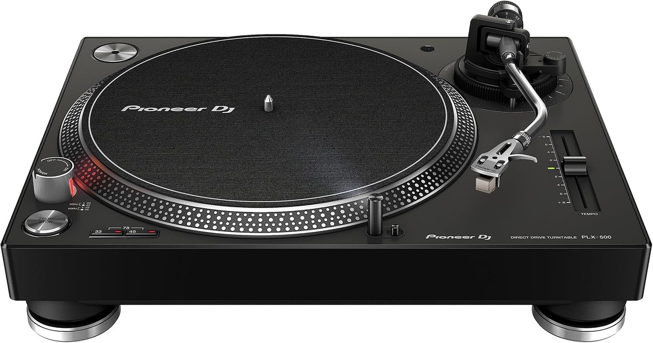 Pioneer DJ PLX-500 Direct Drive Turntable - Black (PLX-500-K)