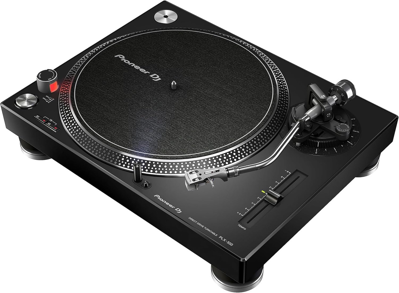 Pioneer DJ PLX-500 Direct Drive Turntable - Black (PLX-500-K) | Musician Madness
