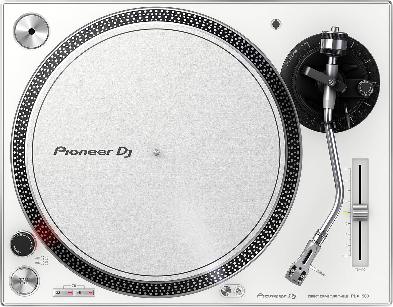 Pioneer DJ Direct Drive Turntable (PLX-500-W)