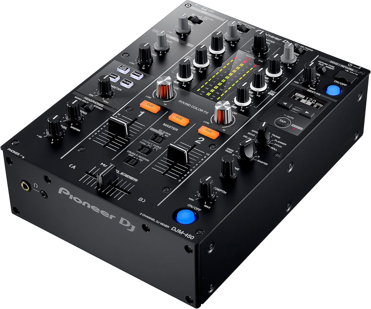 Pioneer DJ 2-Channel DJ Mixer with FX (DJM-450)