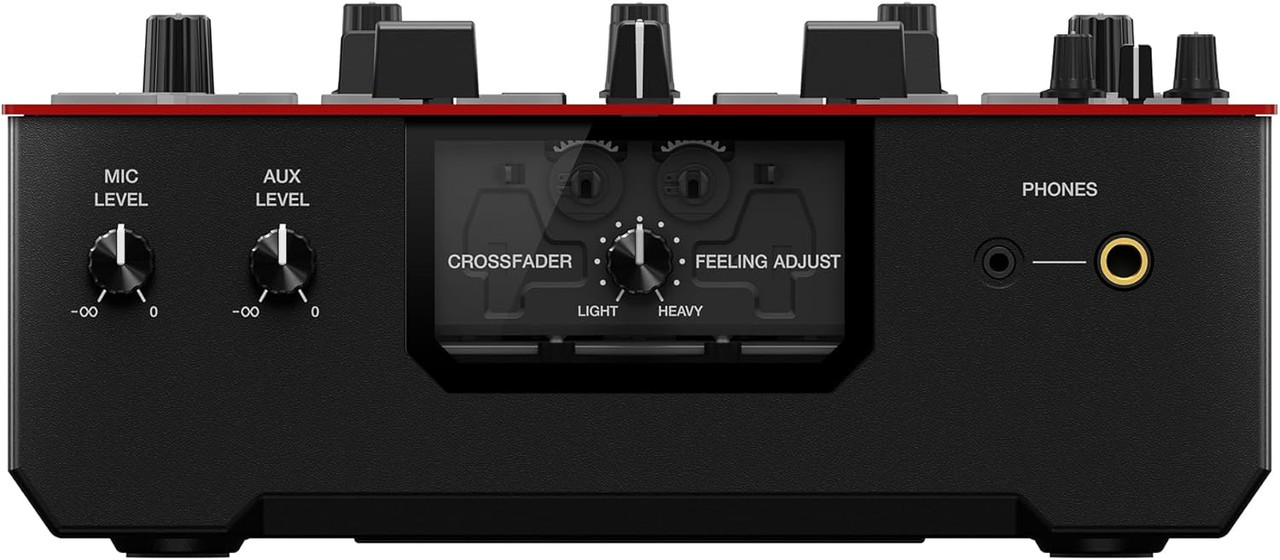 Pioneer DJ DJM-S5 2-channel Mixer for Serato DJ - Red/Black(DJM-S5)