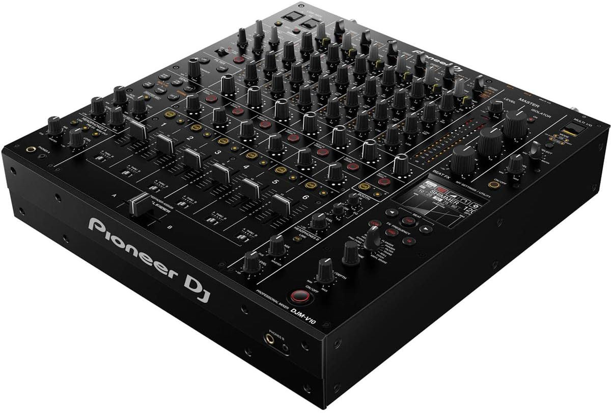 Pioneer DJ DJM-V10 Creative Style 6-Channel Professional DJ Mixer (DJM-V10-LF)