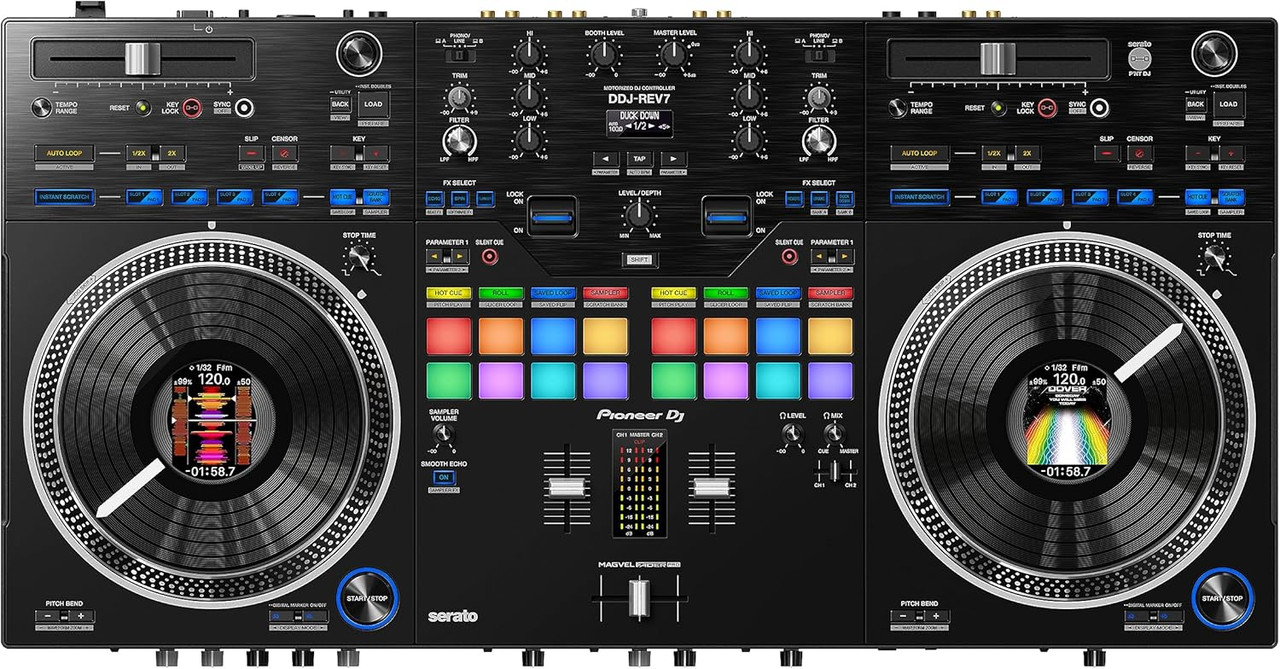 Pioneer DJ DDJ-REV7 2-Deck Serato DJ Controller (DDJ-REV7)