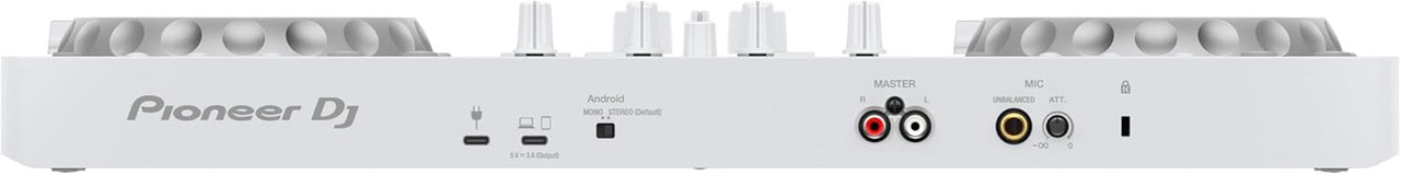 Pioneer DJ DDJ-FLX4 2-Deck Rekordbox and Serato DJ Controller - White Limited Edition (DDJ-FLX4-W)