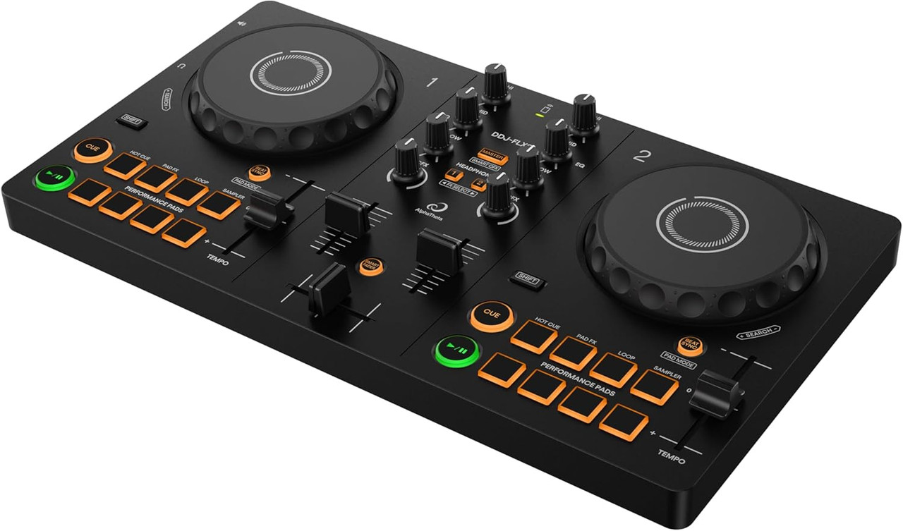 AlphaTheta DDJ-FLX2 Compact 2-Channel DJ Controller (DDJ-FLX2)