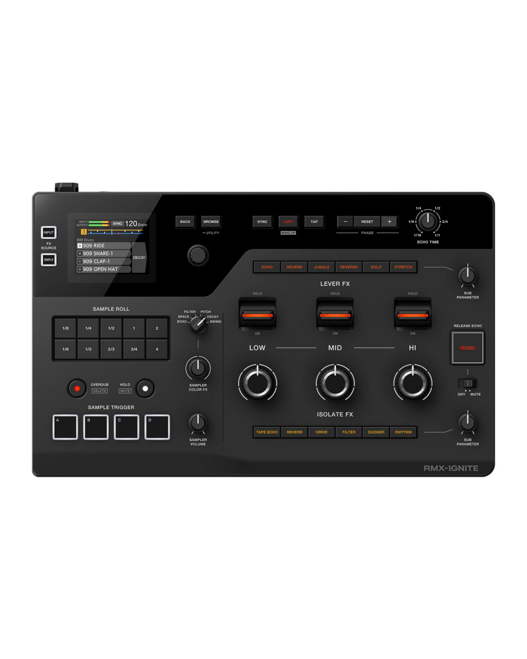 Alpha Theta RMX-IGNITE Professional DJ Effector (RMX-IGNITE)