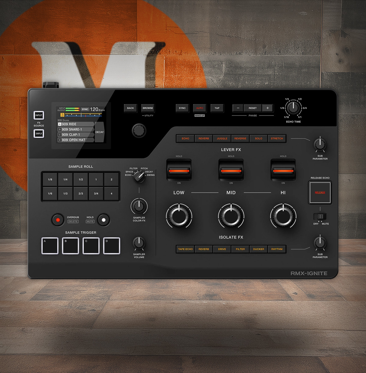 Alpha Theta RMX-IGNITE Professional DJ Effector (RMX-IGNITE)