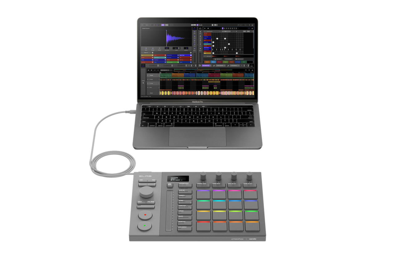 AlphaTheta Music Production Controller optimized for Serato Studio (SLAB) | Musician Madness