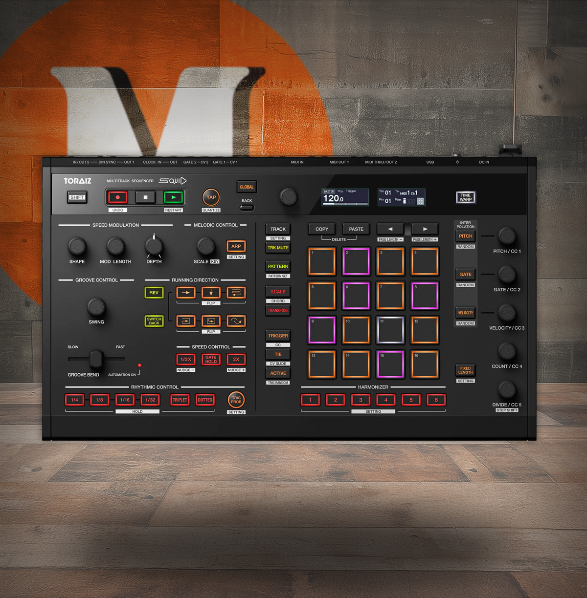 Toraiz 16 Track Dynamic Sequencer (SQUID) | Musician Madness