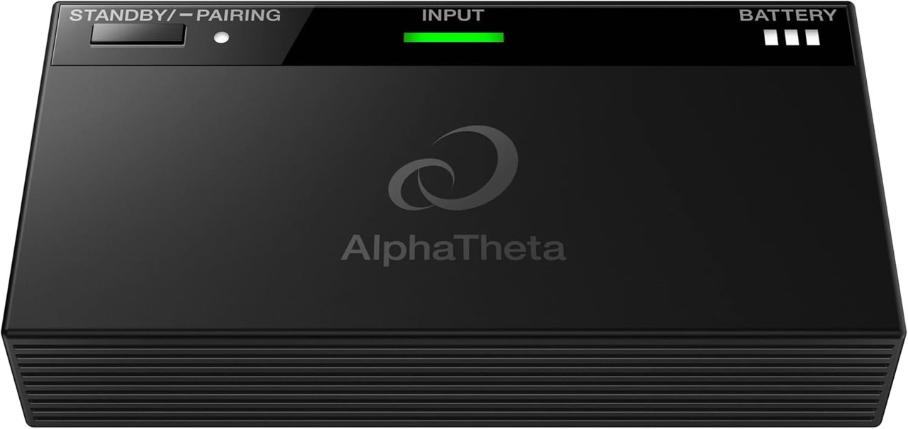 AlphaTheta HDJ-F10-TX Professional Wireless DJ Headphones with Transmitter (HDJ-F10-TX) | Musician Madness