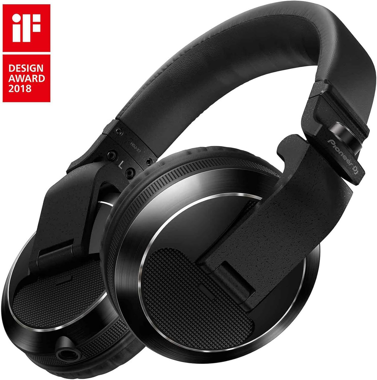 Pioneer DJ HDJ-X7 Professional Over-Ear DJ Headphones - Black (HDJ-X7-K) | Musician Madness