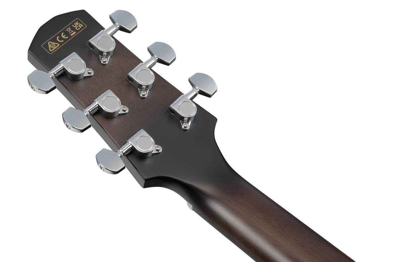 Ibanez AAD77CE Acoustic Electric Guitar - Black Sunburst (AAD77CETKS) | Musician Madness
