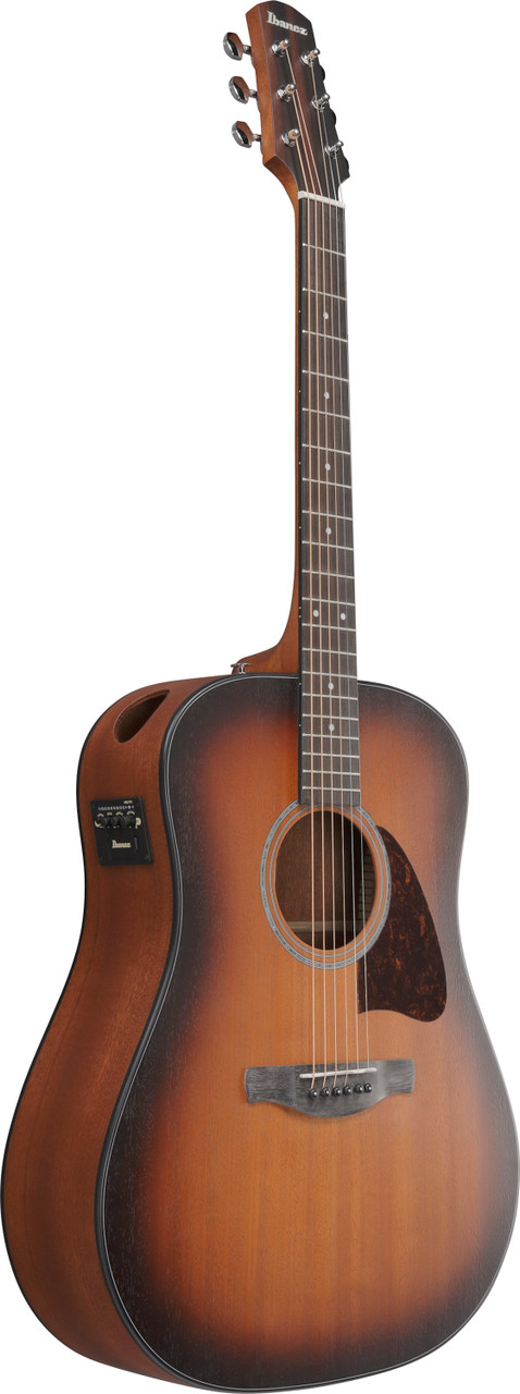 Ibanez AAD54E Acoustic Electric Guitar - Open Pore Sunburst (AAD54EOMH) | Musician Madness