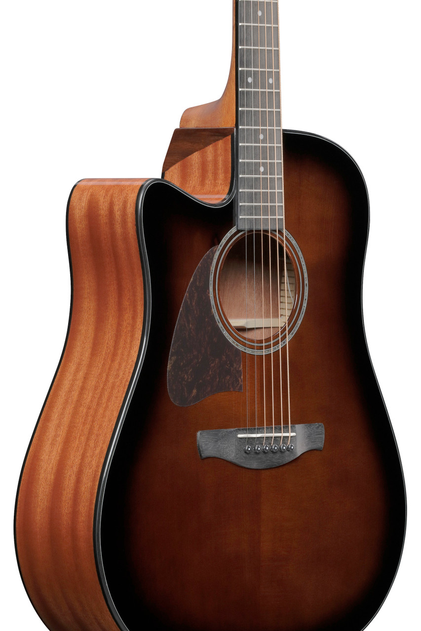 Ibanez AAD51CE Left Handed Acoustic Electric Guitar - Dark Violin Sunburst (AAD51LCEDVS) | Musician Madness
