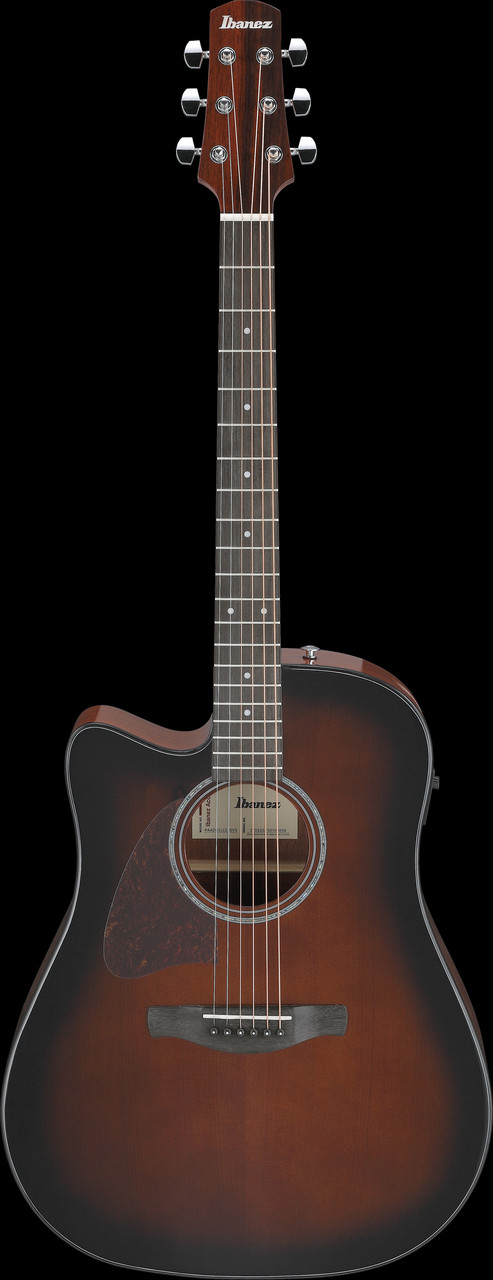 Ibanez AAD51CE Left Handed Acoustic Electric Guitar - Dark Violin Sunburst (AAD51LCEDVS) | Musician Madness