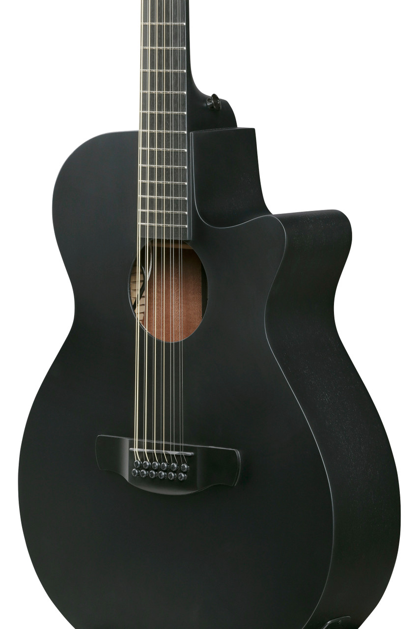 Ibanez AEG1221 12-string Acoustic Electric Guitar - Black Out (AEG1221BOT) | Musician Madness