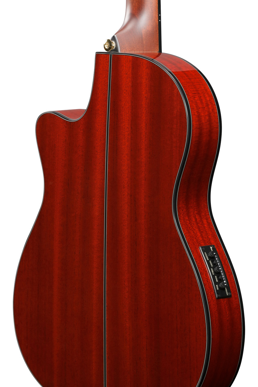 Ibanez GA35TCE Nylon String Acoustic Electric Guitar - Sapphire Red (GA35TCESRR) | Musician Madness