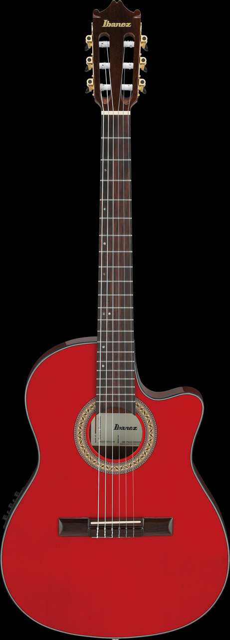 Ibanez GA35TCE Nylon String Acoustic Electric Guitar - Sapphire Red (GA35TCESRR) | Musician Madness