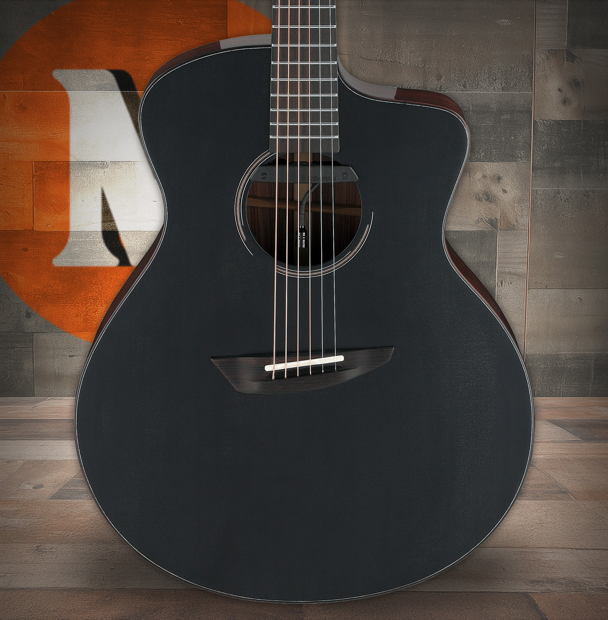 Ibanez JGM10 Acoustic Guitar - Black Satin Top, Natural High Gloss Back and Sides (JGM10BSN) | Musician Madness