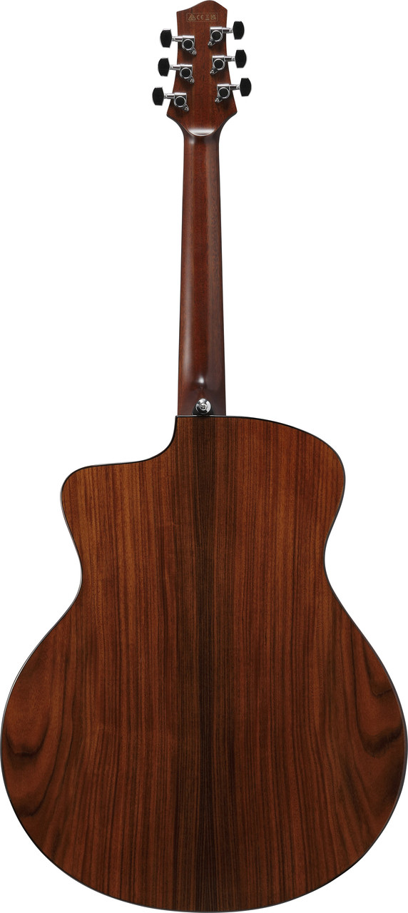 Ibanez JGM10 Acoustic Guitar - Black Satin Top, Natural High Gloss Back and Sides (JGM10BSN) | Musician Madness