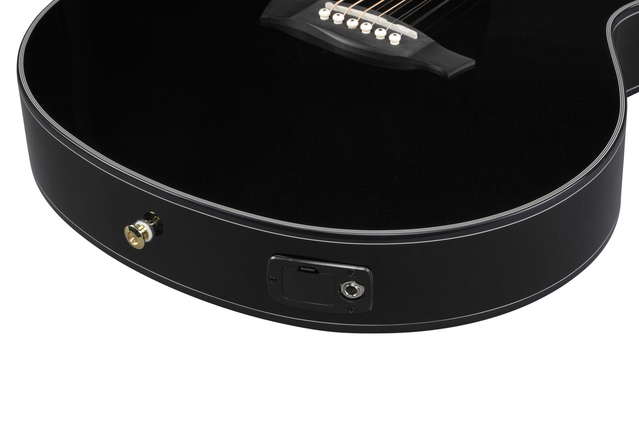Ibanez Euphoria EP5 Steve Vai Signature Acoustic Electric Guitar - Pearl Black (EP5BP) | Musician Madness