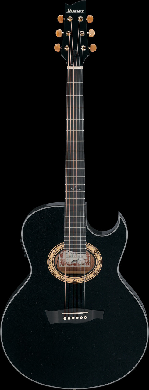 Ibanez Euphoria EP5 Steve Vai Signature Acoustic Electric Guitar - Pearl Black (EP5BP) | Musician Madness