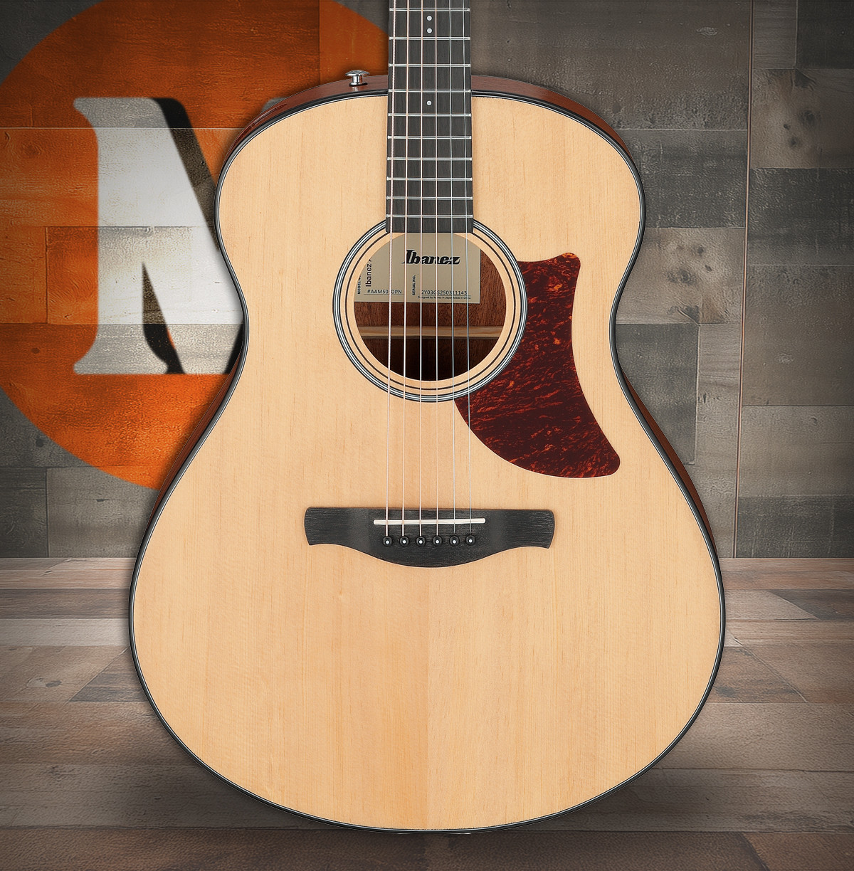 Ibanez AAM50OPM Advanced Acoustic Auditorium Pure Acoustic Guitar - Natural (AAM50OPN) | Musician Madness
