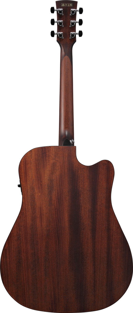 Ibanez AW54LCE Handed Electric Guitar Acoustic Left - Open Pore Natural (AW54LCEOPN) | Musician Madness