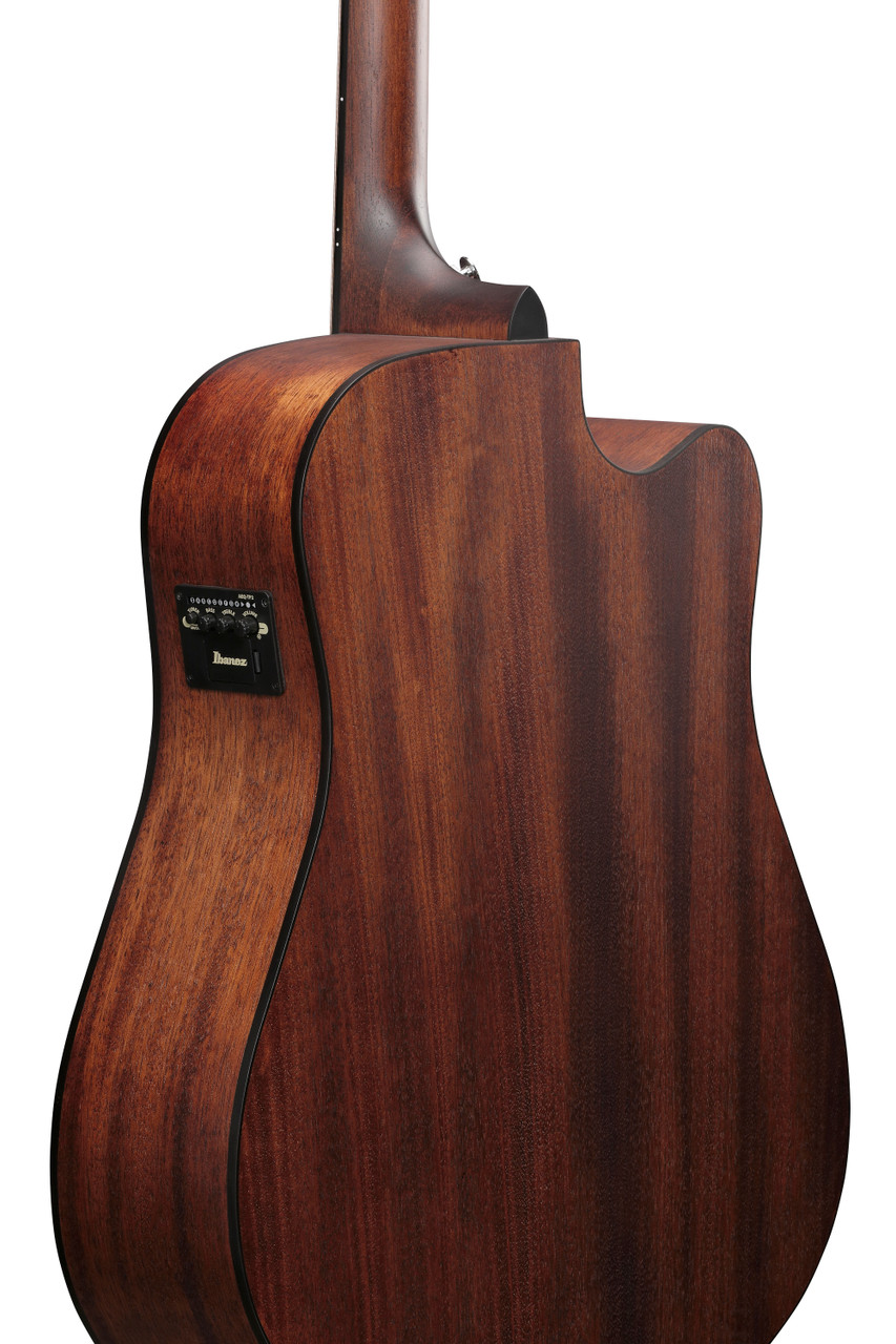 Ibanez AW54LCE Handed Electric Guitar Acoustic Left - Open Pore Natural (AW54LCEOPN) | Musician Madness