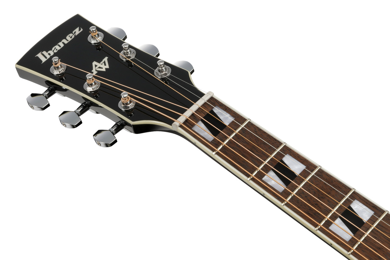 Ibanez AJ70M1E Artwood Jumbo Acoustic Electric Guitar - Black High Gloss (AJ70M1EBK) | Musician Madness