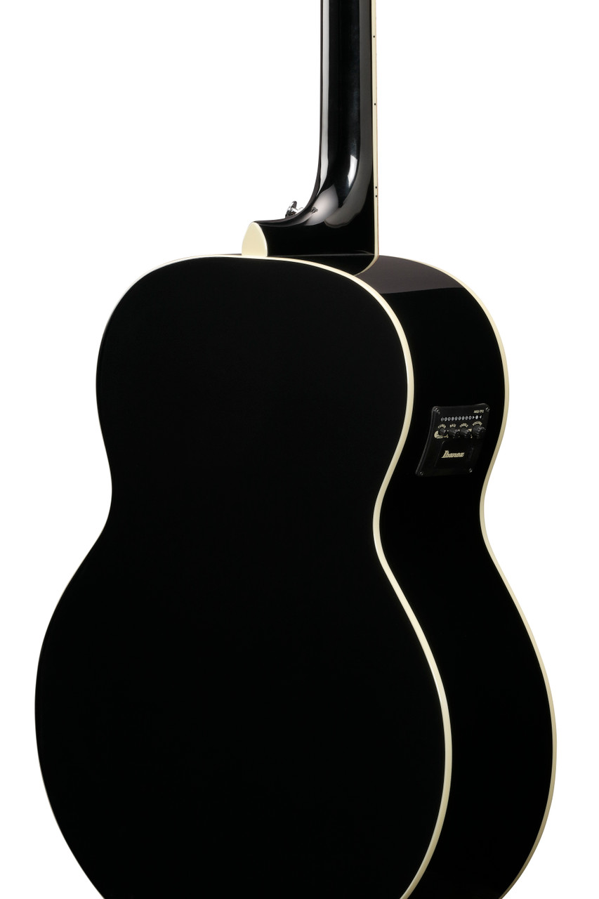 Ibanez AJ70M1E Artwood Jumbo Acoustic Electric Guitar - Black High Gloss (AJ70M1EBK) | Musician Madness