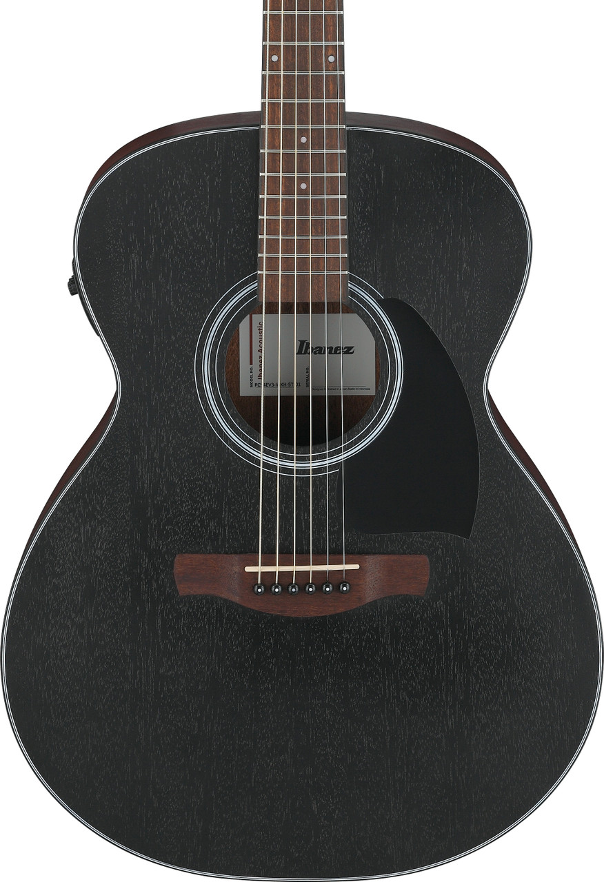 Ibanez PC54E Acoustic-Electric Guitar - Open-Pore Weathered Black (PC54EWKH) | Musician Madness