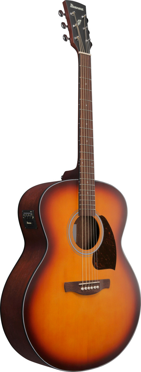 Ibanez PJ50E Acoustic-Electric Guitar - Open Pore Vintage Amber Sunburst (PJ50EOAH) | Musician Madness