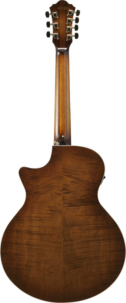 Ibanez AE3007FMHTBH 7-String Acoustic-Electric Guitar AE - Tobacco Edge Burst High Gloss (AE3007FMHTBH) | Musician Madness