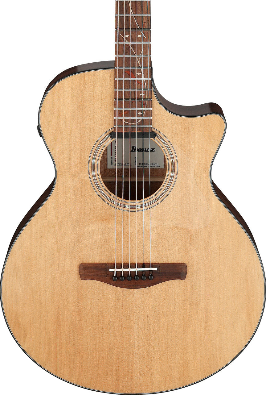 Ibanez AE275BT Acoustic Guitar - Natural Low Gloss (AE275BTLGS) | Musician Madness