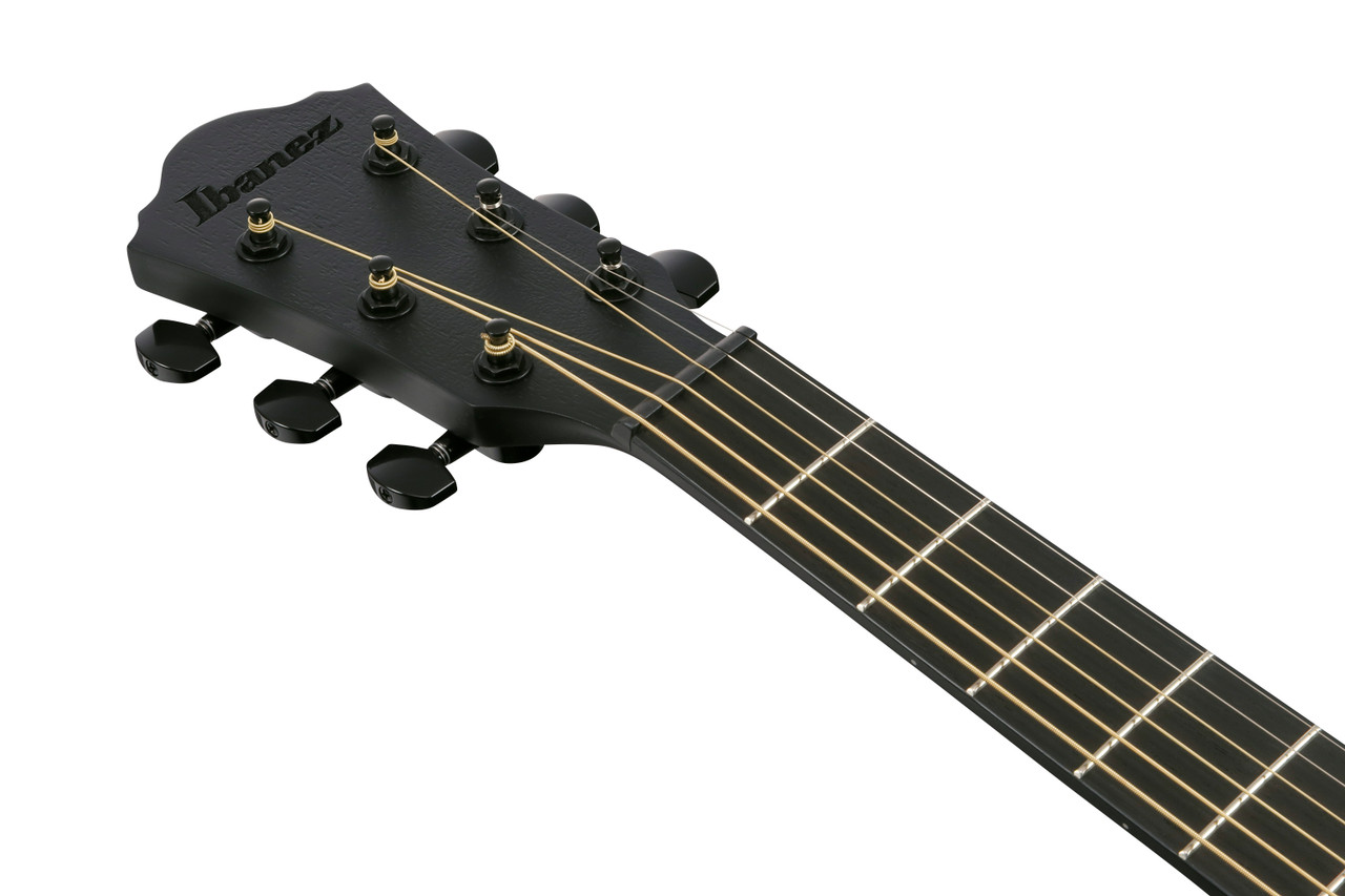 Ibanez AEWC621BOT Acoustic Electric Guitar - Black Out (AEWC621BOT) | Musician Madness