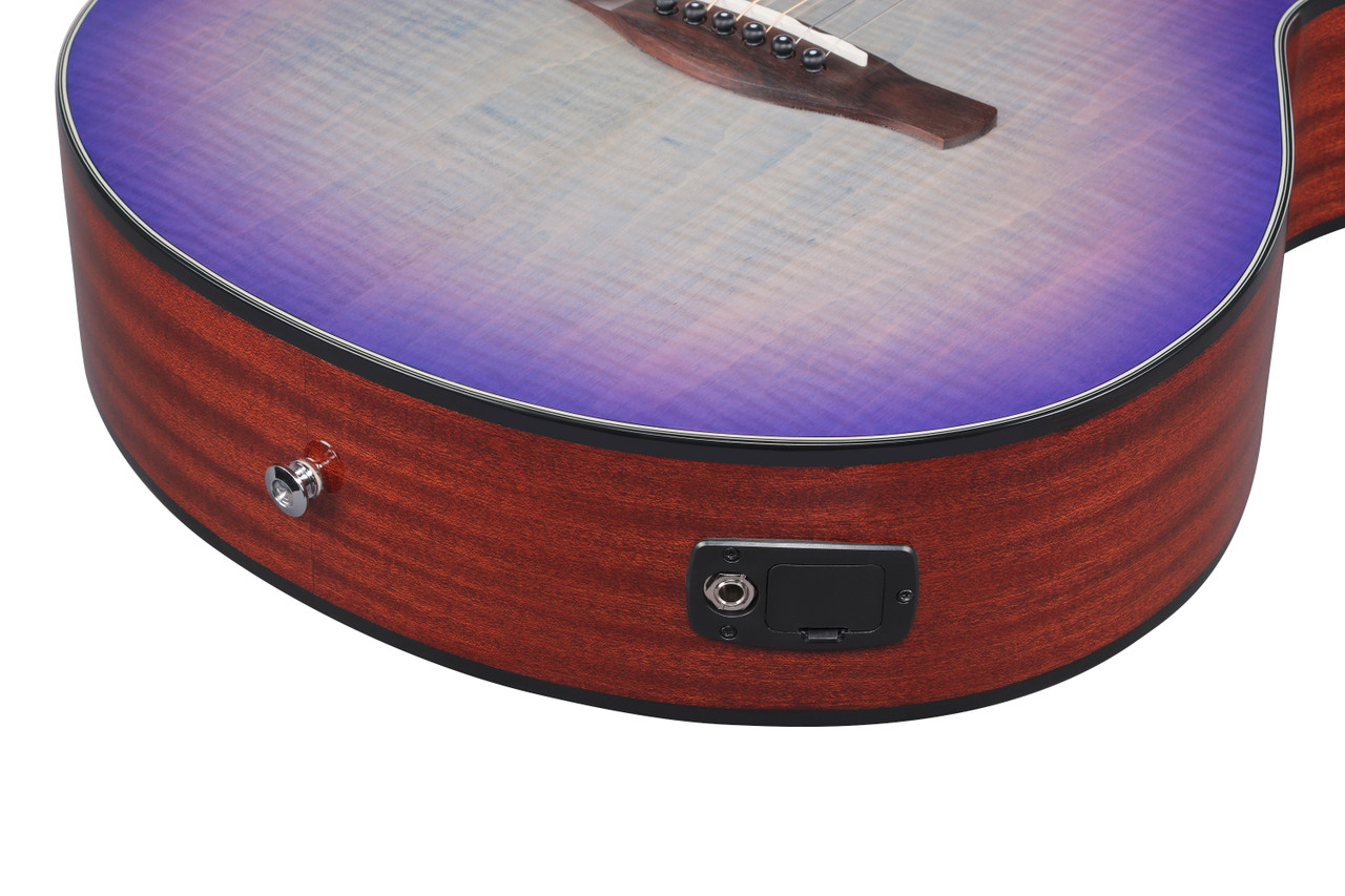 Ibanez AEG70PIH Acoustic Electric Guitar - Purple Iris Burst (AEG70PIH) | Musician Madness